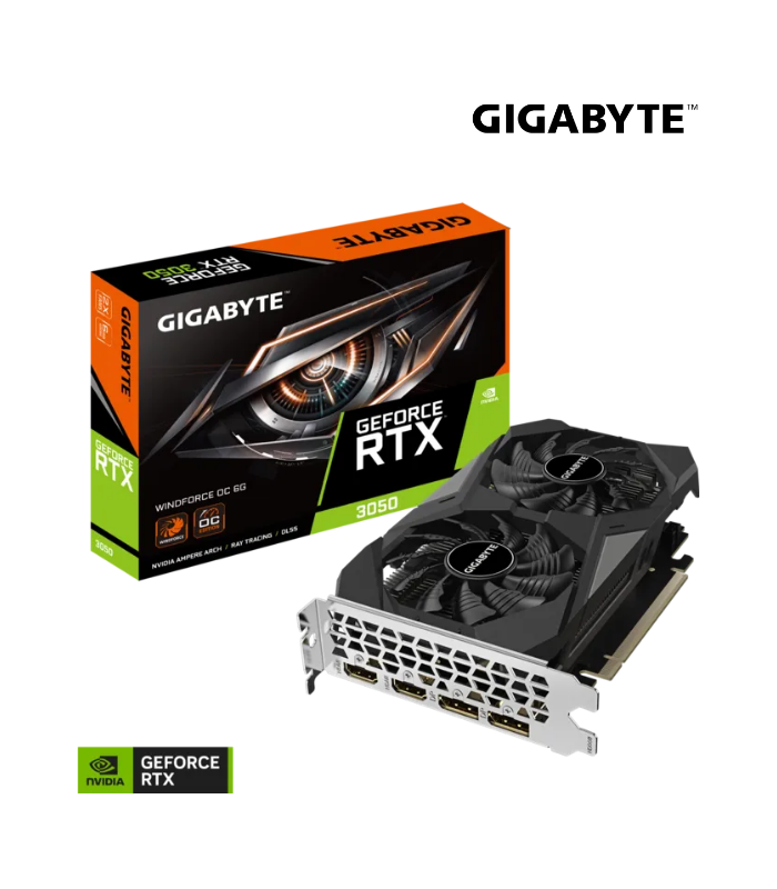GRAFICA GIGABYTE RTX 3050 6GB WINDFORCE OC GDDR6