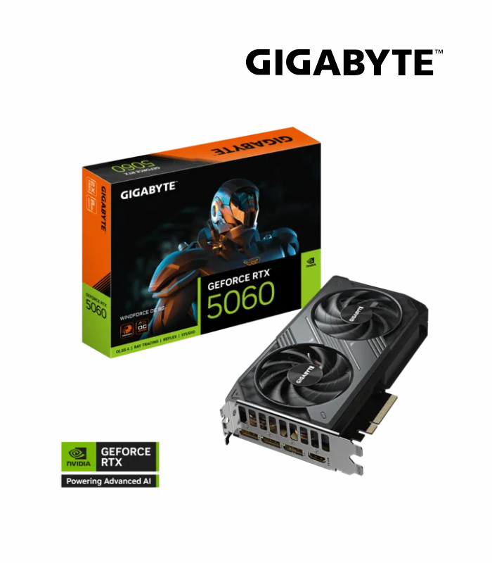 GRAFICA GIGABYTE WINDFORCE RTX 5060 8GB OC GDDR7