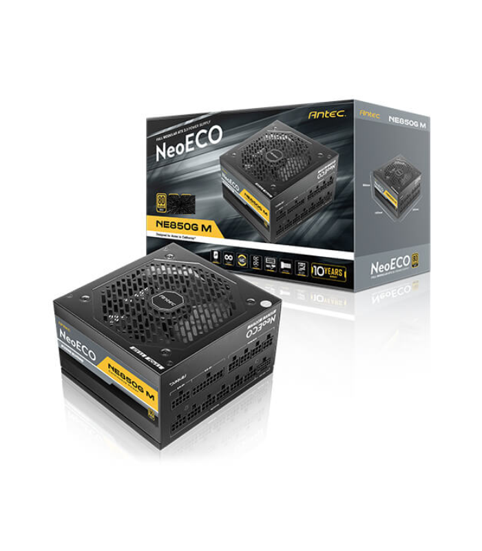 FUENTE DE PODER ANTEC NeoECO NE850G M 850W 80+ GOLD MODULAR