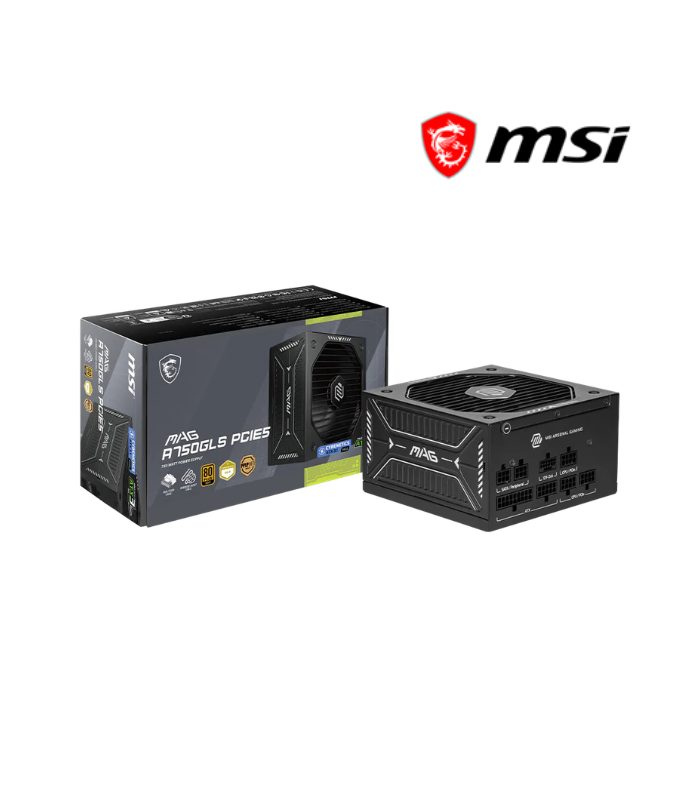 FUENTE DE PODER MSI MAG A750GLS 750W 80+ GOLD FULL MODULAR