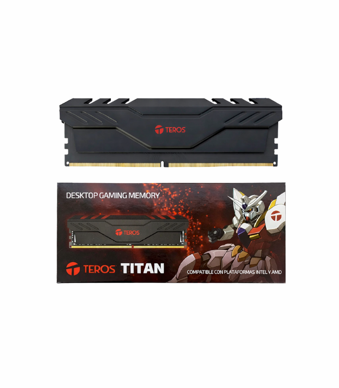 MEMORIA RAM TEROS TITAN 16GB 6000 MHz DDR5 Black