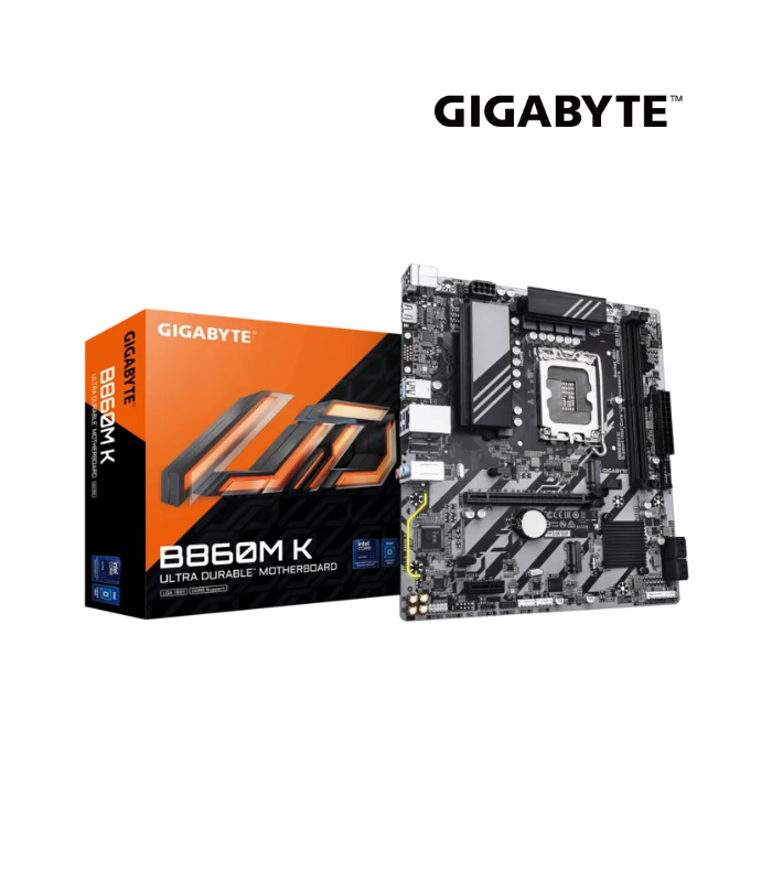 PLACA GIGABYTE B860M-K M.ATX DDR5 LGA 1851 PCIe 4.0