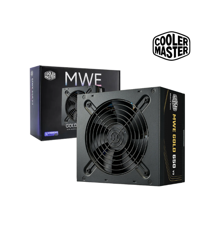 FUENTE DE PODER COOLER MASTER MWE GOLD 650W V3 80+ GOLD CYBENETICS ATX 3.1