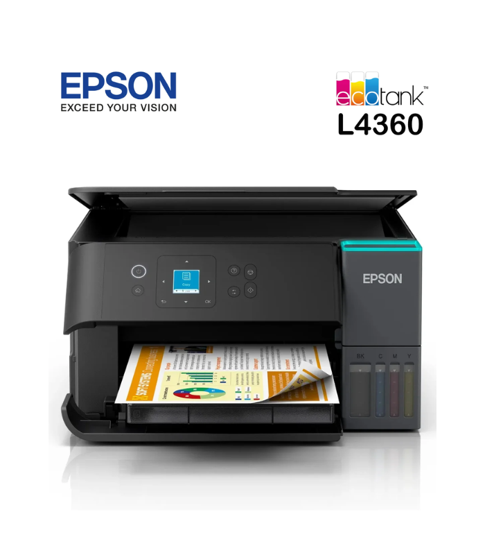 IMPRESORA MULTIFUNCIONAL EPSON ECOTANK L4360 WIFI DUPLEX
