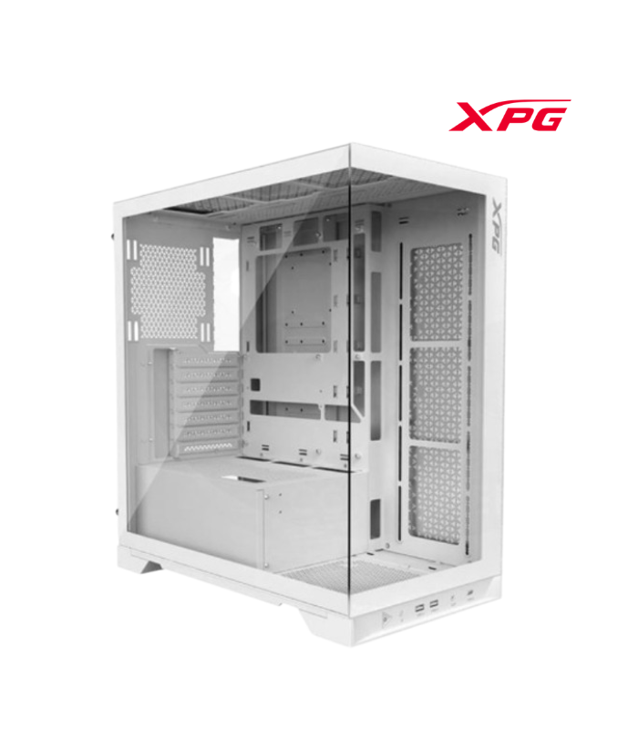 CASE GAMER XPG INVADER X, SF, VIDRIO TEMPLADO WHITE