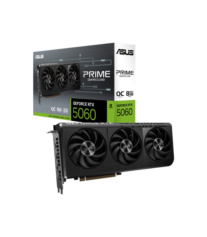 GRAFICA ASUS PRIME RTX 5060 8GB OC EDITION X3