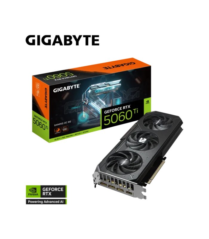 GRAFICA GIGABYTE RTX 5060 Ti 8GB GAMING OC GDDR7