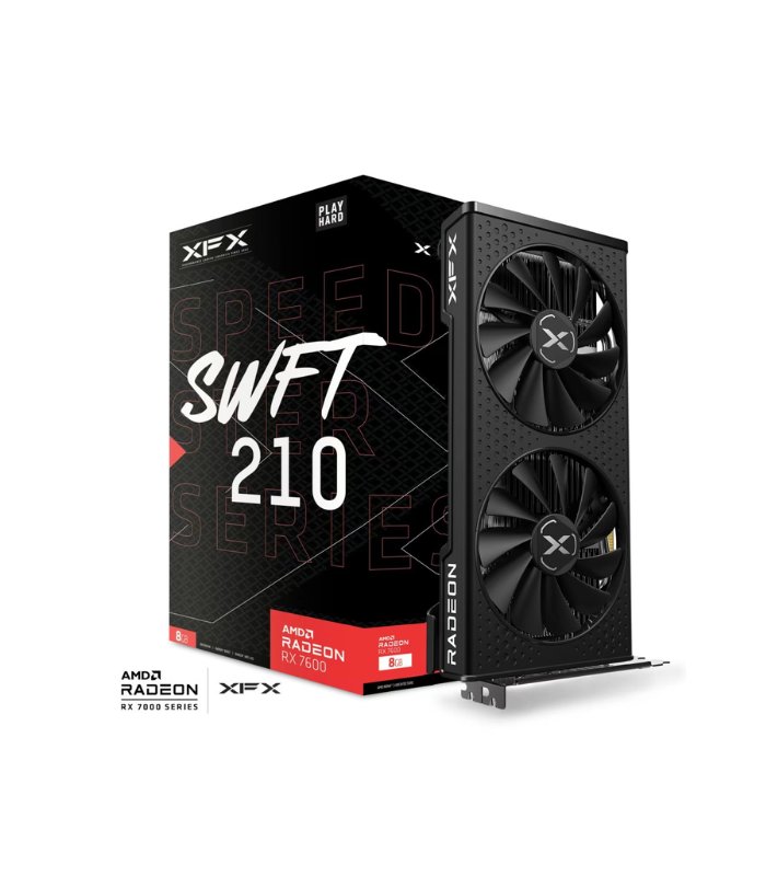 GRAFICA XFX SPEEDSTER SWFT 210 RX 7600 8GB GDDR6