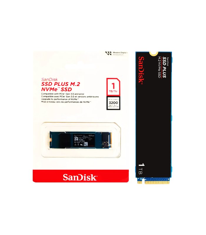 SSD M.2 NVME SANDISK 1TB PCIE 3200Mbs